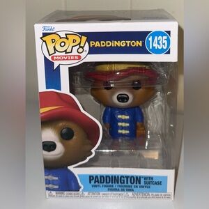 Funko Pop! Movies Paddington with Suitcase - Red, Blue, Brown